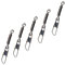 FTM Unisex – Erwachsene 10C6101101C10 Trout New Generation 3fach Clip-5 Wirbel zum Forellenangeln, Angelwirbel, Dreifachwirbel für Forelle, Größe/Tragkraft:Gr. 7/9kg, Bunt, Normal