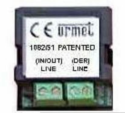 Urmet Distributore Citofono monoutenza utente video per impianti citofonici 2go Domus Spa 2 fili 1082/51