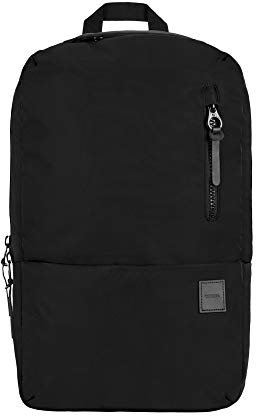 Incase Compass Herren Damen Unisex Schüler Studenten Rucksack für Apple MacBook Pro 15,4 - schwarz [Ultra-leicht I 24L Volumen I Getrennte Fächer I Gepolstert I Nylon Außenseite]