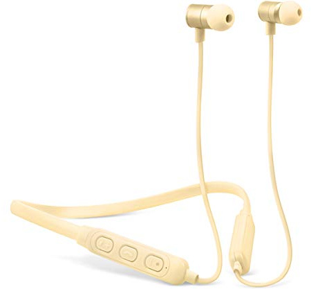 Fresh 'n Rebel Earbuds BAND-IT Buttercup | Bluetooth In-Ear Kopfhörer mit Nackenbügel