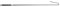 ARBO-INOX® Dressurgerte Reitgerte Springgerte Anti-Rutsch-Griff (110cm, Schwarz)