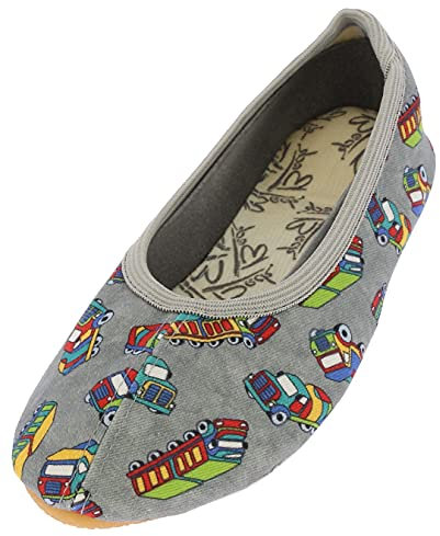Beck Jungen vrachtwagen Gymnastikschuhe, Grau, 30 EU