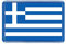Greek Flag Fridge Magnet - Large Size (7cm x 4.5cm) - Gift Idea - Tourism