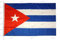 Bandera Cuba 150x100cm en tela náutico resistente al viento 115g/m², bandera de Cuba 150x100cm, bandera cubana 150x100cm con cordón o mosquetones, doble costura perimetral y cinta de refuerzo
