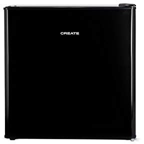 CREATE / FRIDGE MINIBAR/Nevera mini bar Negro/Bajo Consumo, Puerta Reversible, 43L de Capacidad, 65W