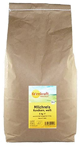 Kornkraft Bio Milchreis Rundkorn weiß 5kg