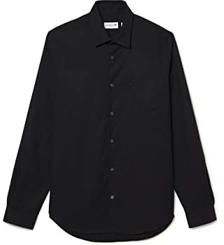 Lacoste CH8522 Hemd, Schwarz, M Herren
