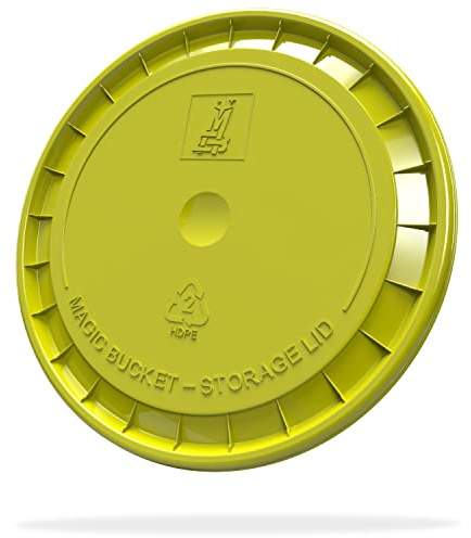MAGIC BUCKET | Profi Eimer Deckel für Auto Wascheimer Khaki | kompatibel mit 5GAL (20L) & 3,5 GAL (12L) Buckets von GritGuard, Cleaneed, Cleantech, MaxShine, ADBL, Liquid Elements & Chemical Guys