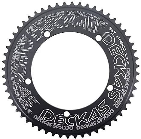 DJC 144BCD Fahrrad-Kettenblatt, Fixie, Rennrad, 1,27 x 0,3 cm, Einzelgeschwindigkeit, rund, Kettenblatt 44, 46, 48, 50, 52, 54, 56, 56, 58, 60T Kettenrad (50T)