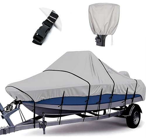 Tuszom Cubierta Impermeable para Consola Central de Barco, Cubierta de Consola Central de Lona de poliéster de Grado Marino 800D Resistente