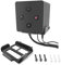 Metal Wall Mount for Fire TV Cube (3rd Gen) 2022 Released,Secure Metal Holder for fire TV Cube (1st Gen,2nd Gen),Sturdy Steel Stand with Soft Foam Hold fire TV Cube for Wall,Furniture,Ceiling (Black)