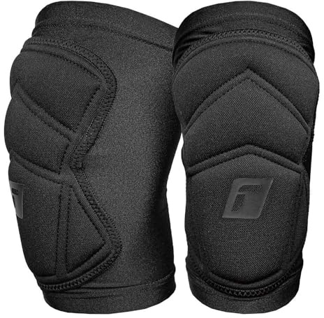 Reusch Active Knee Protector Knieschoner für Torhüter, um Verletzungen zu vermeiden, insbesondere beim Tauchen auf hartem Gelände, mit guter Passform.