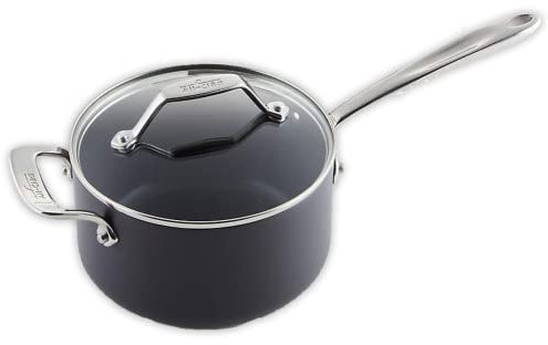 All-Clad Essentials Nonstick Cookware (2.5 Quart Sauce Pan with Lid)