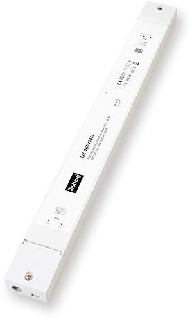 illuburg LED Trafo 24V 250W Slim Flackerfrei Geräuschlos für G4 GU5,3 LED Streifen Möbel Verdeckte Montage Netzteil Treiber Vorschaltgerät Driver Power Supply