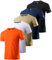 5er Pack Sport Tshirts Herren, Laufshirt Kurzarm T-Shirts Schnelltrocknend Atmungsaktiv Funktionsshirt Mesh Sport Shirt Männer Sportshirt Herren Kurzarm Fitnessshirt Trainingsshirt für Männer 5P03-M