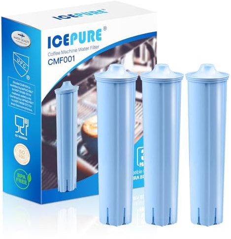 ICEPURE Filtro per macchina da caffè Compatibile Con IMPRESSA/ENA/GIGA/Jura 71312 Blue/71311/67007, 3 pezzi