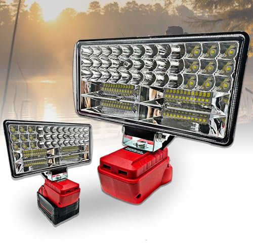 Akku Lampe für Milwaukee 18V Akku(kein Akku)