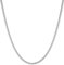 HZMAN 5mm Cuban Chain for Men Stainless Steel Men's Silver Chain Diamond Cut Hip Hop Link Chains Necklace 16-30 Inch (22in)