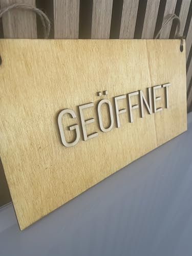 Schild Geöffnet/Geschlossen Türschild