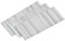 sourcing map 5000Pcs 18 Gauge Brad Nails, 2 Length Straight Finishing Nails, Galvanized Carbon Steel Nails for Woodworking Construction Silver