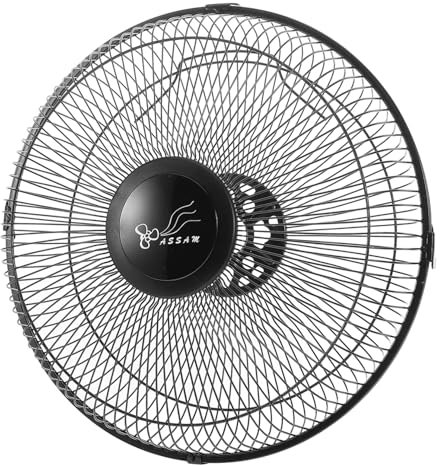 TOKIDNY Rejilla De Ventilador Electrico Cubierta Del Ventilador De Montaje En Pared Cubierta De Ventilador De Pie Cubierta De Ventilador De Pedestal Cubierta De Ventilador De Torre Black