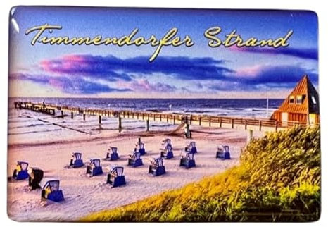 Ostsee Timmendorfer Strand, Ostsee Souvenir, Timmendorfer Strand Kühlschrankmagnet, Reiseandenken aus Ostsee,Niendorf, Deutschland Souvenir, Ostsee Souvenir, Ostsee Magnet.