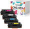 hehua CRG-055 Toner Kompatibel Ersatz für Canon 055 055H CRG055K i-SENSYS LBP663Cdw MF742Cdw MF744Cdw LBP664Cx MF741Cdw MF743Cdw MF745Cdw MF746Cx LBP660C MF740C (Schwarz, Cyan, Magenta, Gelb)
