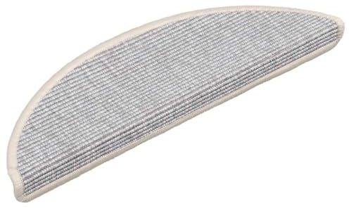 AJJHUUKI Haushaltsbedarf Stufenmatten Stufenmatten Selbstklebend 15 Stück 56x17x3cm Silber