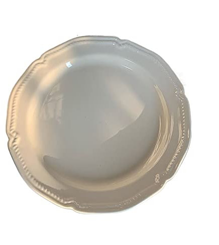 YHxFlux Platos Llanos Plato de Comedor Retro Blanco Plato Plano de cerámica Disco Minimalista Plato de Postre Cena Plato de Fruta Plato de Ensalada Plato de Comedor for el hogar Plato de Servir