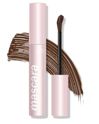 KADY Volume Mascara, Volume eyelash for vibrant Up and Out eyelashes, voluminisierendes und verlängerndes Wimpernmakeup für Lockenbildung, wasserfest, ohne Klumpenbildung und ohne Abplatzungen，Brown