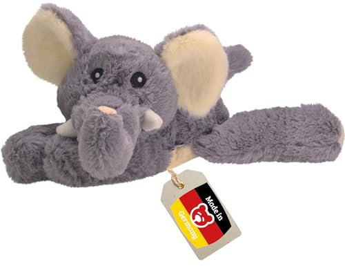 welliebellies® Wärmekuscheltier Elefant 31 cm für Mikrowelle und Backofen