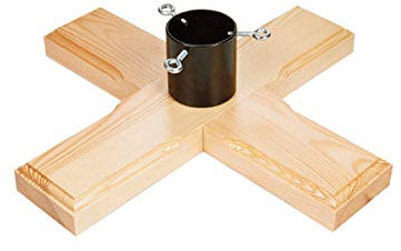 Kares Weihnachtsbaumständer, Holz - Fichtenholz, Uni