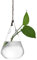 LoveLeiter Hängende Glasvase Schiffe Sphärische Vase Transparent Dekorative Hausgarten Für Home Hochzeit Dekoration Hängender Wasserkulturvase aus transparentem Glas