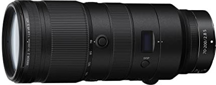 Nikon Objetivo Nikkor Z 70-200 F/2.8 F VR, para Nikon Serie Z, Pro, Negro