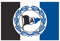 DSC ARMINIA BIELEFELD Hissfahne Wappen 150 x 100 cm