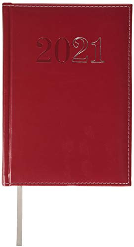 Collins Chelsea Terminplaner 2021, A5, Wochenansicht, Rot
