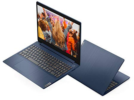 Lenovo IdeaPad 3 Ordinateur portable 15,6 2020 Core i3-1005G1 8 Go de RAM 256 Go SSD Windows 10 Mode S Bleu
