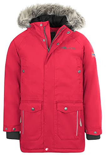 Trollkids Kids Nordkapp Jacket 164, Bright red