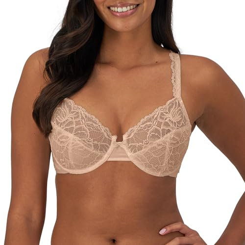 Bali Damen Lace Desire Df6543 Bügel Schaumstoff BH, Undurchsichtige, Evening Blush, 85C