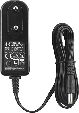 Security-01 9.5V 1A AC zu DC Netzteil, Center Plus, Stecker 4.8mm x 1.7mm, für bestimmte Casio Piano Keyboards - nur kompatibel mit den aufgeführten Modellen