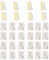 BANJILI 30 Crochets Rideaux Autocollants sans Percage – Support Tringle Adhésif pour Barre à Rideau – Accroche Rideau Solide pour Cuisine, Salle de Bain（30 Pcs）