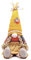 NSXIN Herbst Wichtel Deko Handgefertigte Zwerge Herbstdeko Wichtel Figuren Dekoration Halloween Erntedankfest Deko Für Festival Home Bauernhaus Küche (Weiblich, mit Beinen)