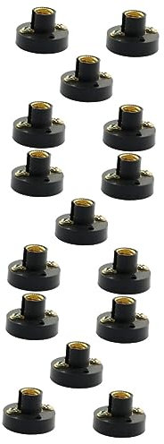 DOITOOL 15stücke Teiliges Schraublampenfassung Für Experimente Elektrische Lehrmittel Für Schulen Leicht Langlebig Für Praktische Anwendungen Zufällige Farben Für Schüler Und