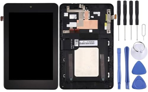 KXPASUKOJX LCD-Bildschirm OEM LCD -Bildschirm für for ASUS -Memo -Pad HD7 / ME173X / ME173 K00B Digitalisierer Vollmontage mit Rahmen (schwarz)