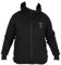 Fox Collection Sherpa Jacket Black & Orange - Angeljacke, Größe:L