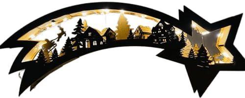 Generisch Sternschnuppe, Weihnachtsstern Schwibbogen, Stern (Natur)