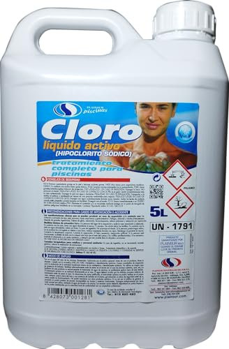 Cloro Liquido Activo 5 litros (1 Unidad)