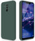 GiiYoon Hülle Kompatibel mit Huawei Mate 20 Lite, Hochwertiges Liquid Silicone Case, Rundumschutz Handyhülle, Kratzfestes Weiches Mikrofaserfutter- grün