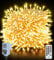 Extra-Long 50M/164ft Christmas Tree Lights,500LED Warm White Fairy Light Mains Powered for Outdoor/Indoor Plug,Waterproof /8 Modes/ Remote,Twinkle String Lights for Bedroom Wedding Xmas Decoration