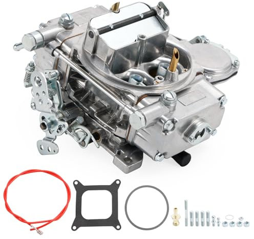 Artudatech Vergaser 4 Barrel Carburetor 600 CFM Manual Choke 0-1850S Fit for Holley 4160